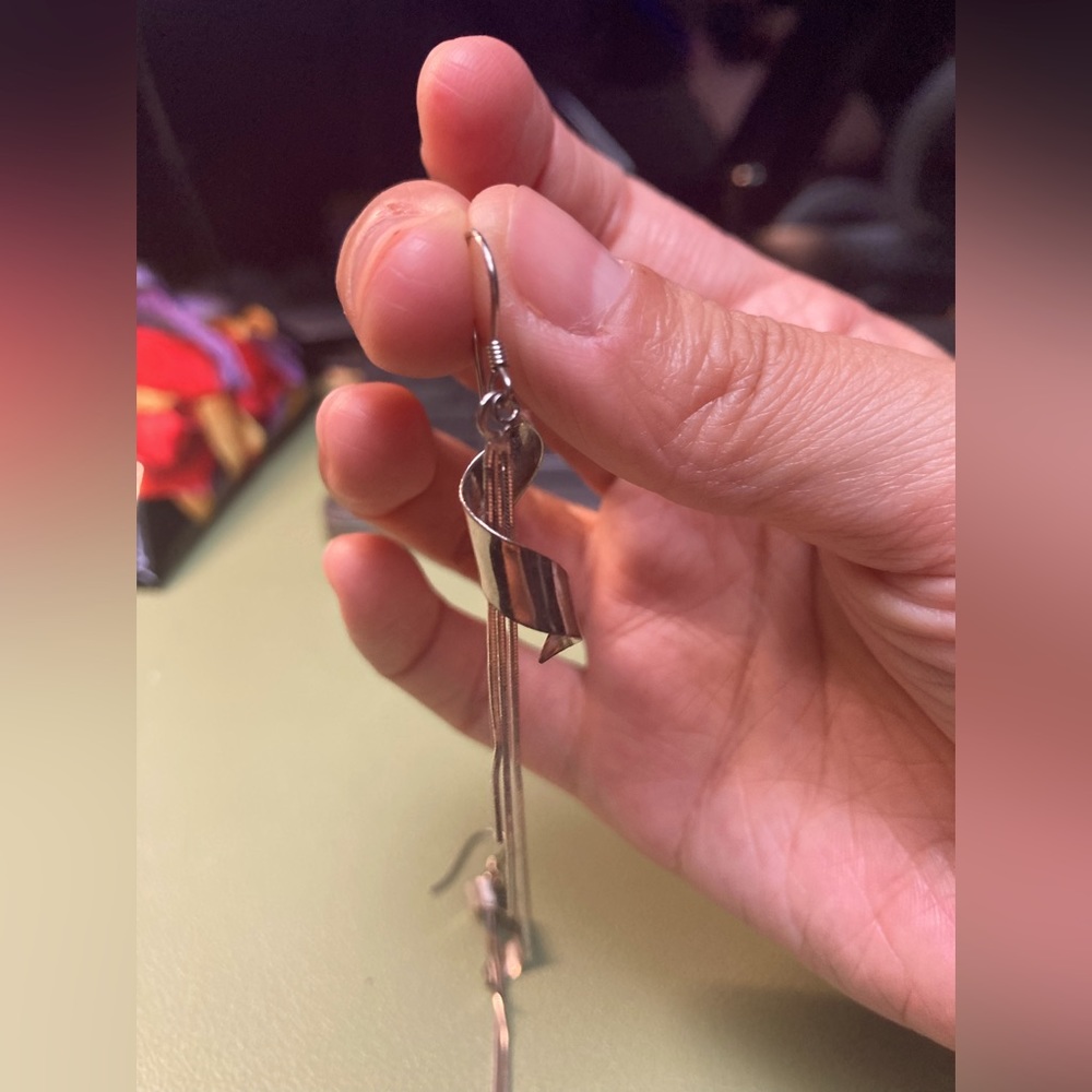 925 silver earring